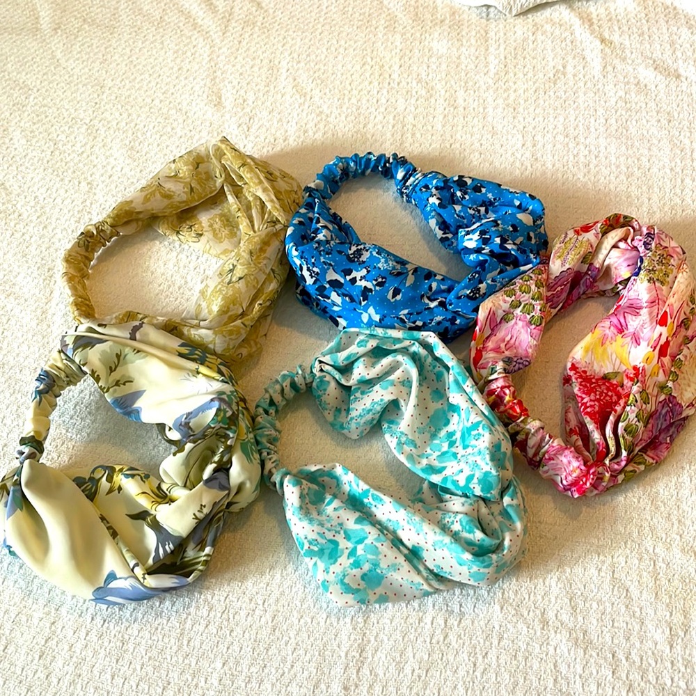 Anthropologie headbands in floral prints (5)